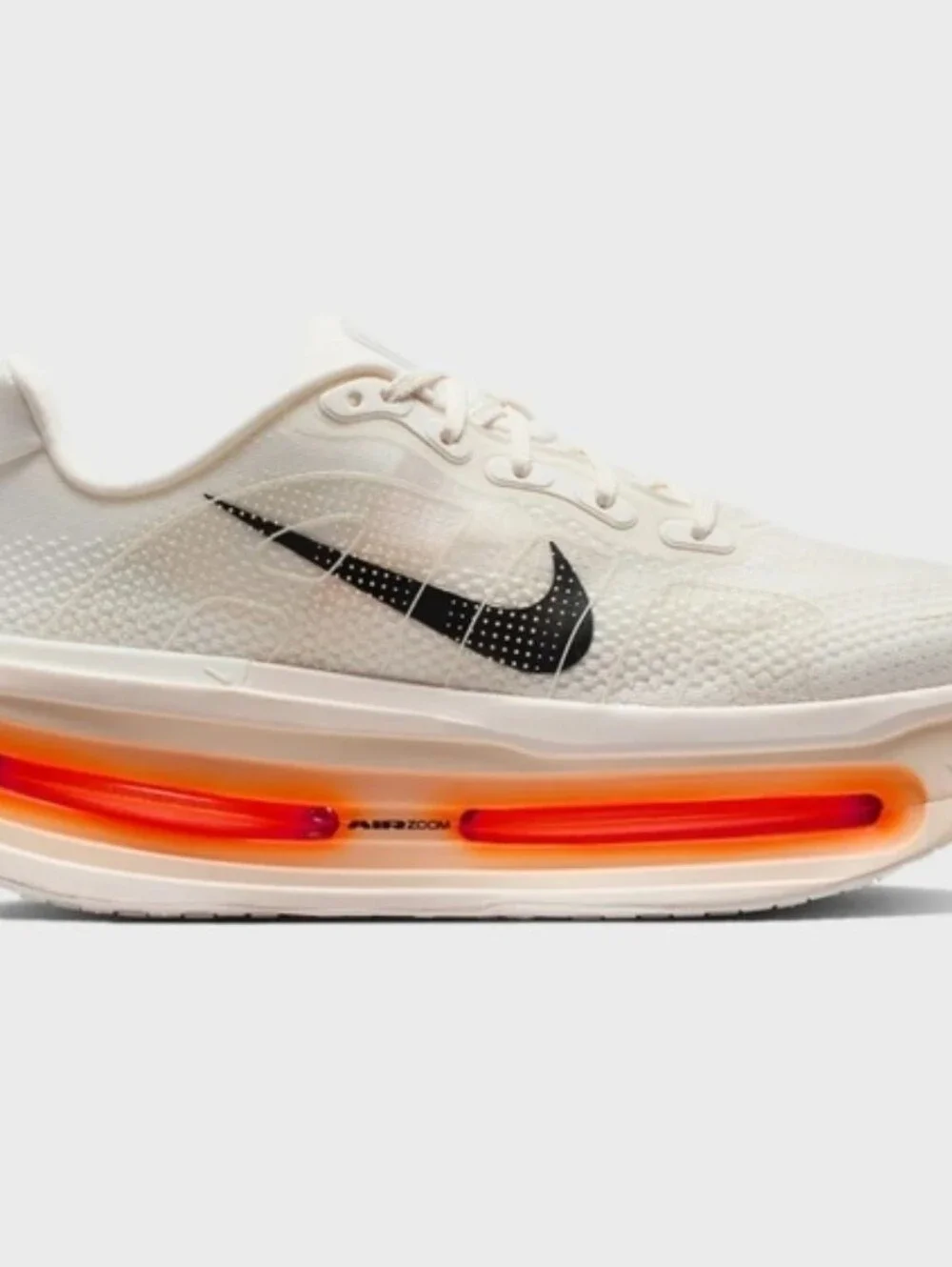 Nike Men's Vomero Premium Running Shoes in Sail/Coconut Milk/Orange Size 5